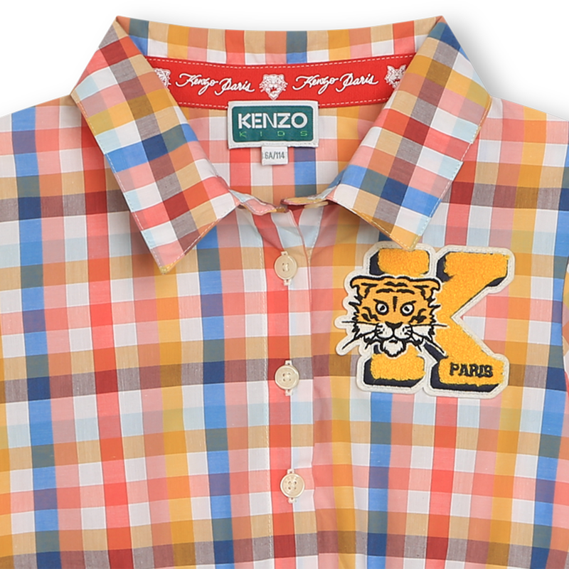 Short-sleeved dress KENZO KIDS 
                    GIRL