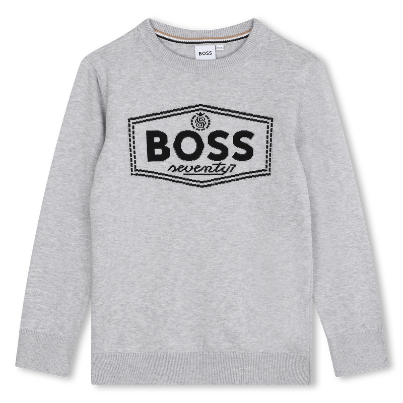 Cotton Sweater BOSS 
                    BOY