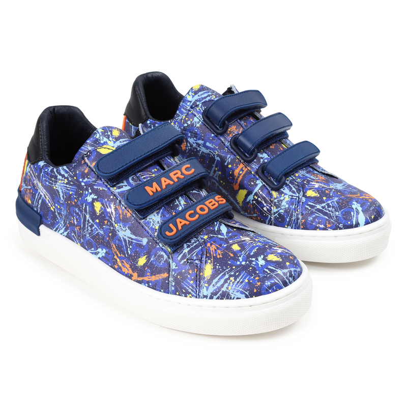 Leather velcro sneakers THE MARC JACOBS 
                    BOY