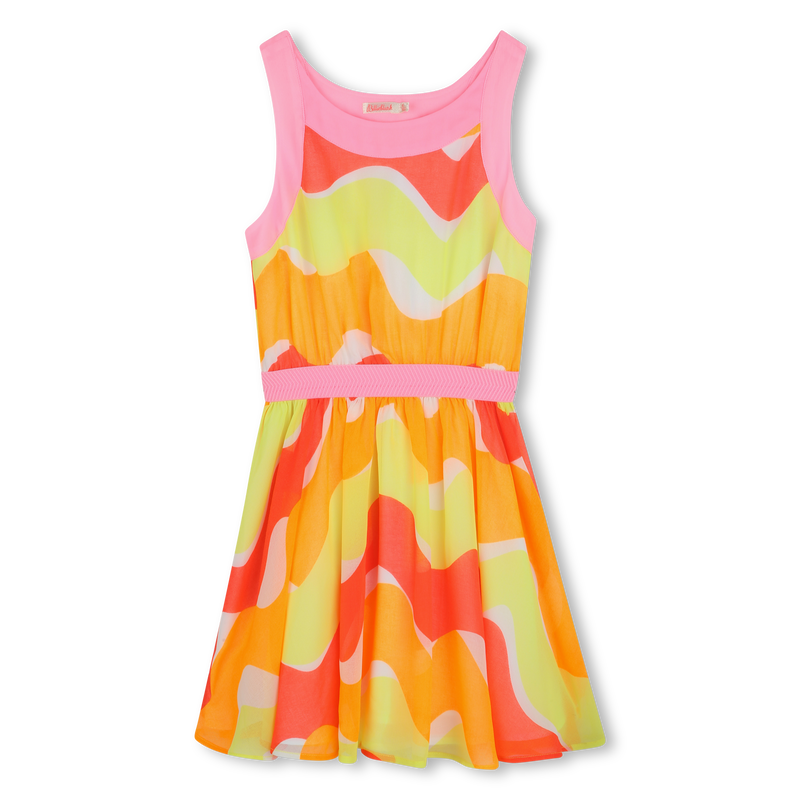 Printed dress with straps BILLIEBLUSH 
                    GIRL