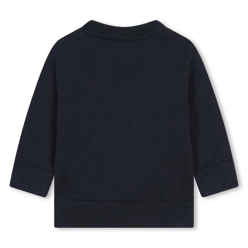Cotton Logo Sweater BOSS 
                    BOY