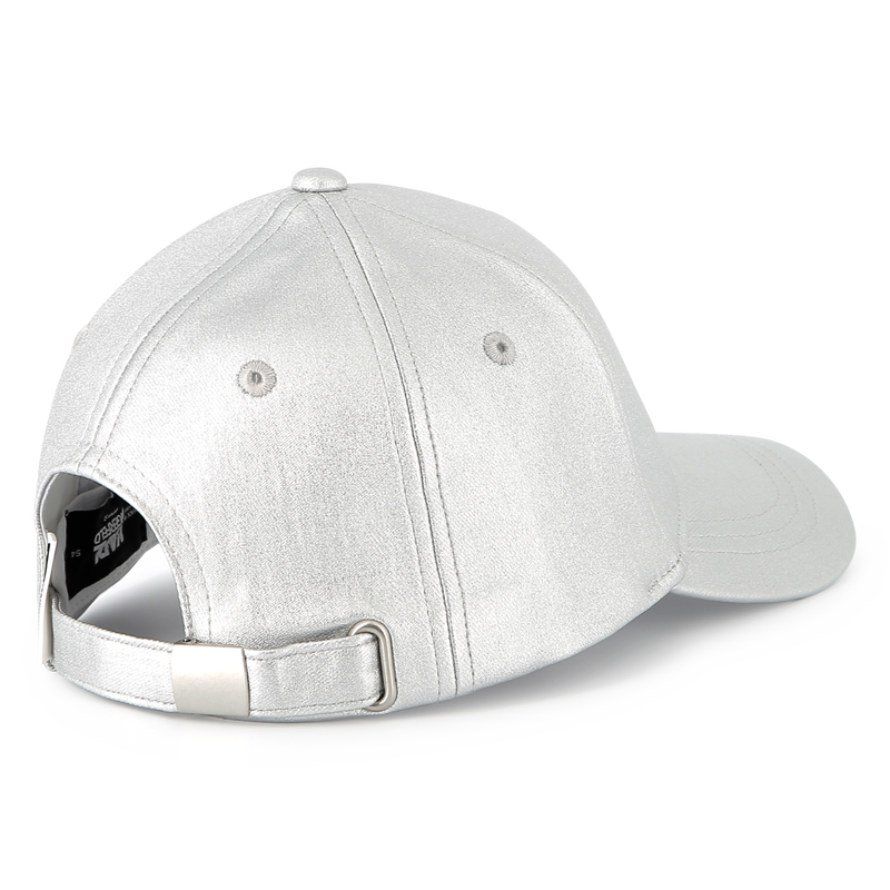 Adjustable cap with badge KARL LAGERFELD KIDS 
                    GIRL