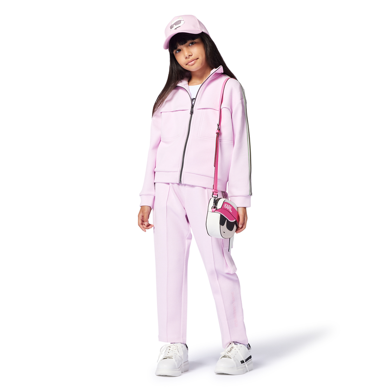 Adjustable cotton baseball cap KARL LAGERFELD KIDS 
                    GIRL