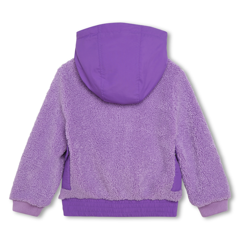 Hooded fleece jacket THE MARC JACOBS 
                    GIRL
