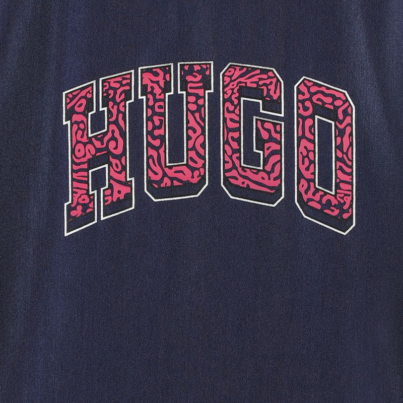 Varsity Logo T-Shirt HUGO 
                    GIRL