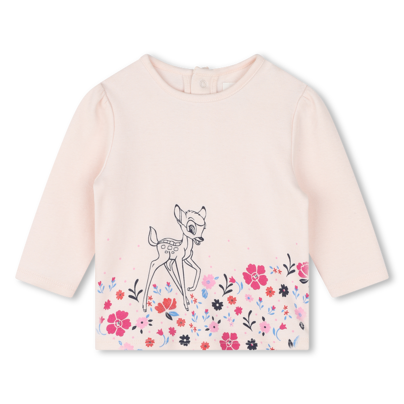 Printed Cotton T-Shirt CARREMENT BEAU 
                    GIRL