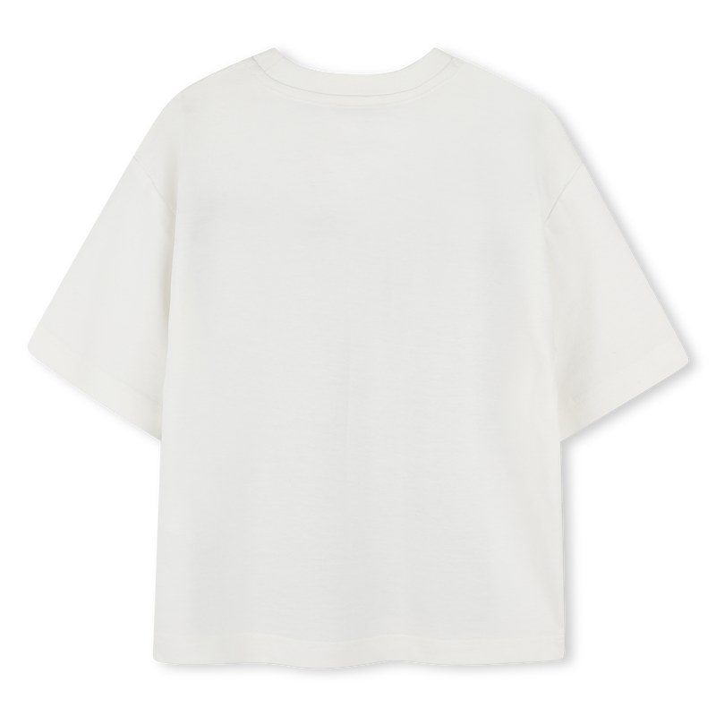 Two-tone cotton T-shirt THE MARC JACOBS 
                    BOY
