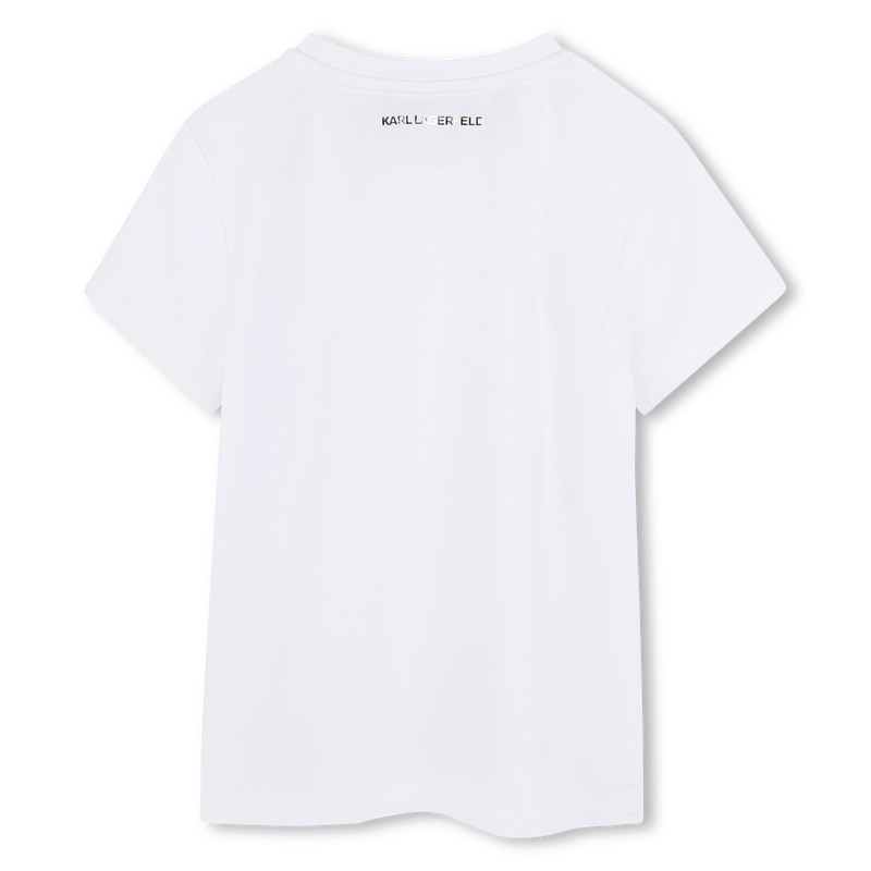 Short-sleeved T-shirt KARL LAGERFELD KIDS 
                    GIRL