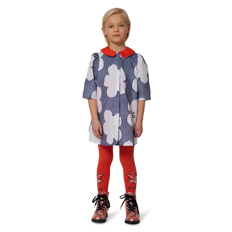 Lace-up leather boots KENZO KIDS 
                    UNISEX