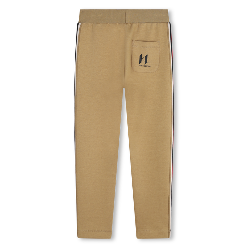 Stripe Detail Sweatpants KARL LAGERFELD KIDS 
                    BOY