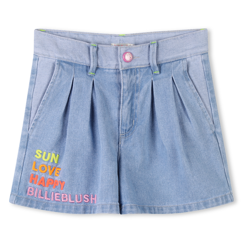 Adjustable-waist denim shorts BILLIEBLUSH 
                    GIRL