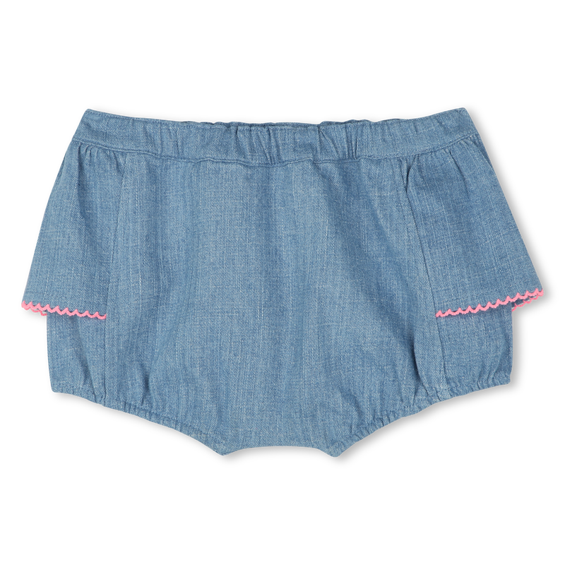 Denim set with frills BILLIEBLUSH 
                    GIRL
