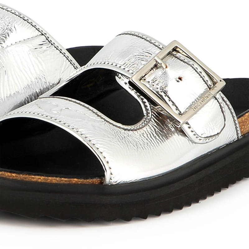 Buckled leather sandals ZADIG & VOLTAIRE 
                    GIRL