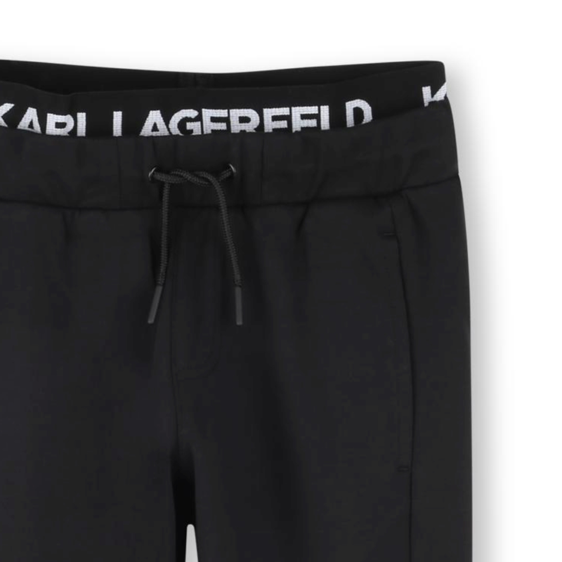Logo Waistband Sweatpants KARL LAGERFELD KIDS 
                    BOY