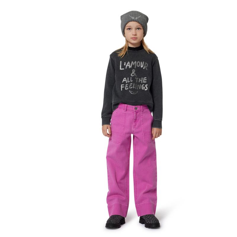 Fleece Sweatshirt ZADIG & VOLTAIRE 
                    GIRL