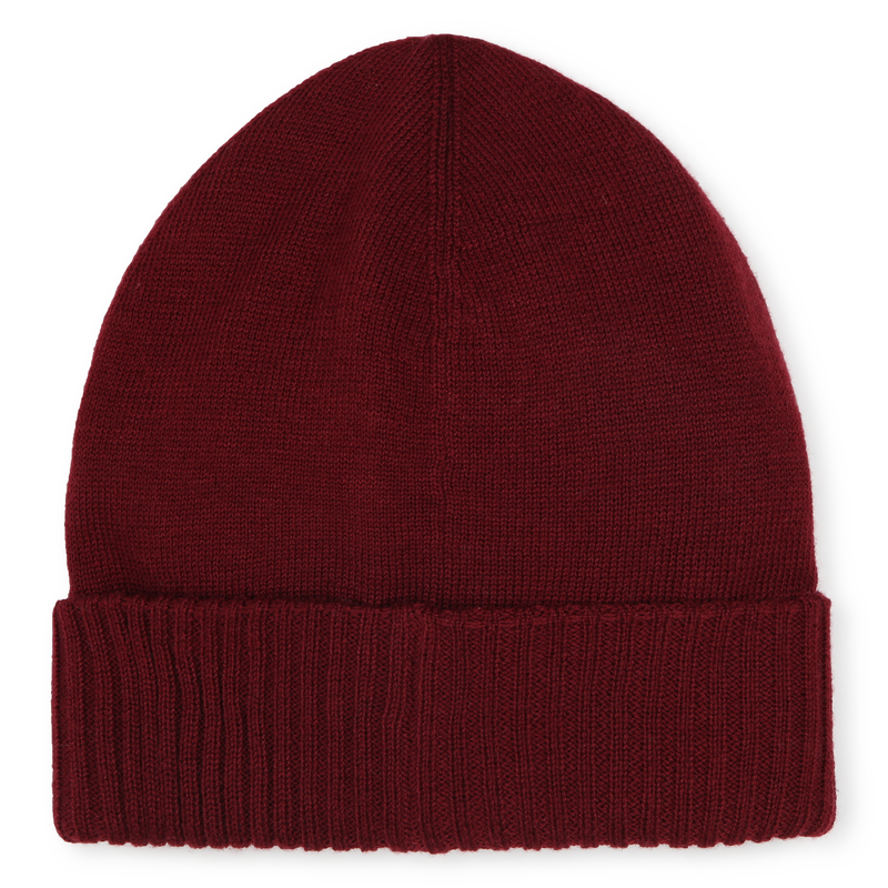 Knitted Fold-Up Beanie BOSS 
                    BOY
