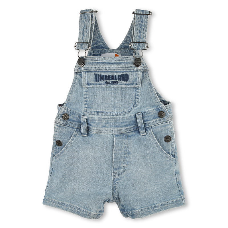 Short denim overalls TIMBERLAND 
                    BOY
