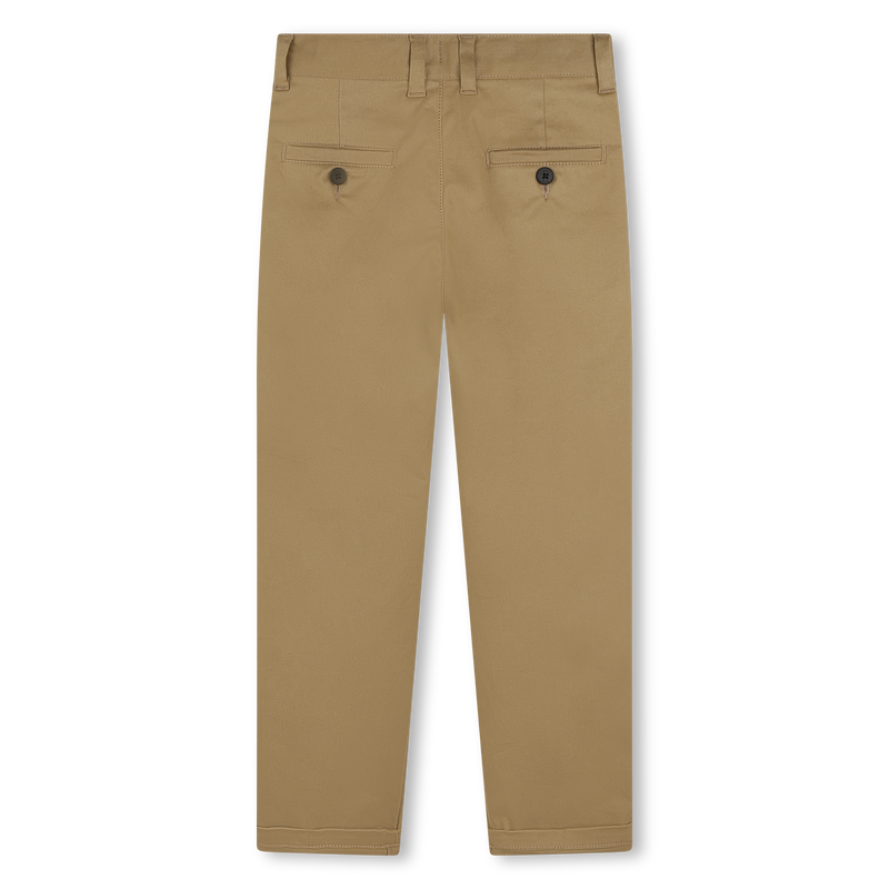 Plain Twill Chino Trousers BOSS 
                    BOY