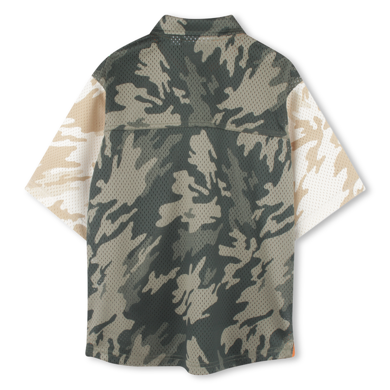 Printed press-stud shirt TIMBERLAND 
                    BOY