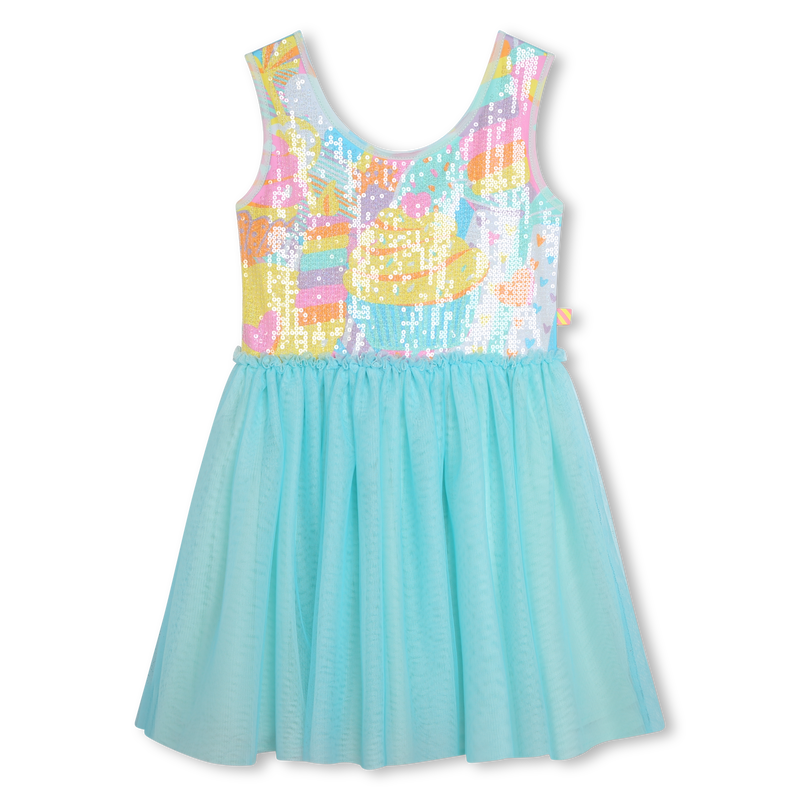 Accessorized birthday dress BILLIEBLUSH 
                    GIRL