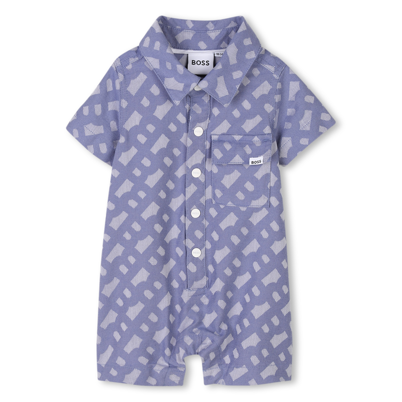 Short romper and sun hat set BOSS 
                    BOY