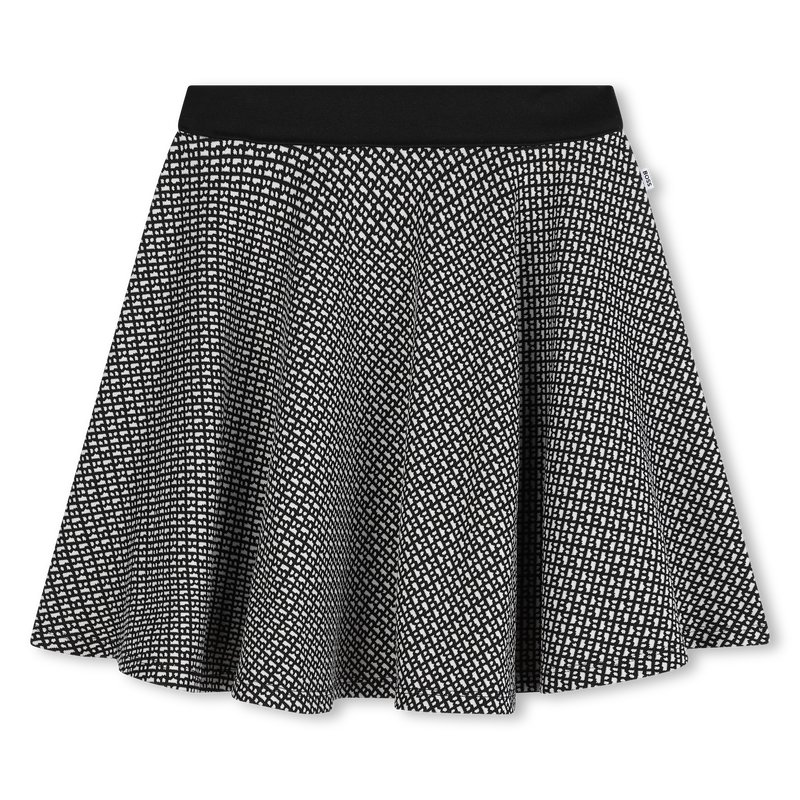Two-Tone Jacquard Skirt BOSS 
                    GIRL