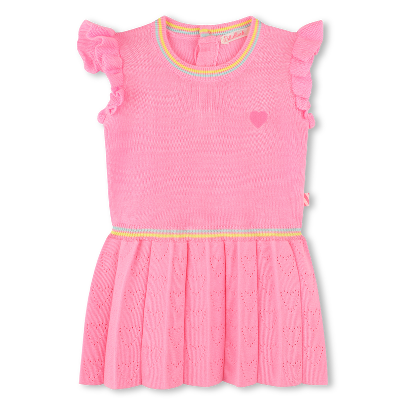 Short-sleeved knitted dress BILLIEBLUSH 
                    GIRL