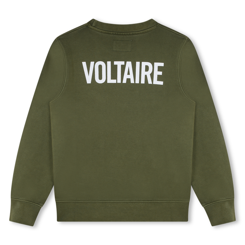 Cotton Fleece Sweatshirt ZADIG & VOLTAIRE 
                    UNISEX