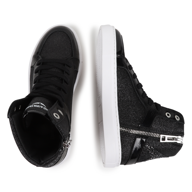 Lace-Up Leather Sneakers ZADIG & VOLTAIRE 
                    GIRL