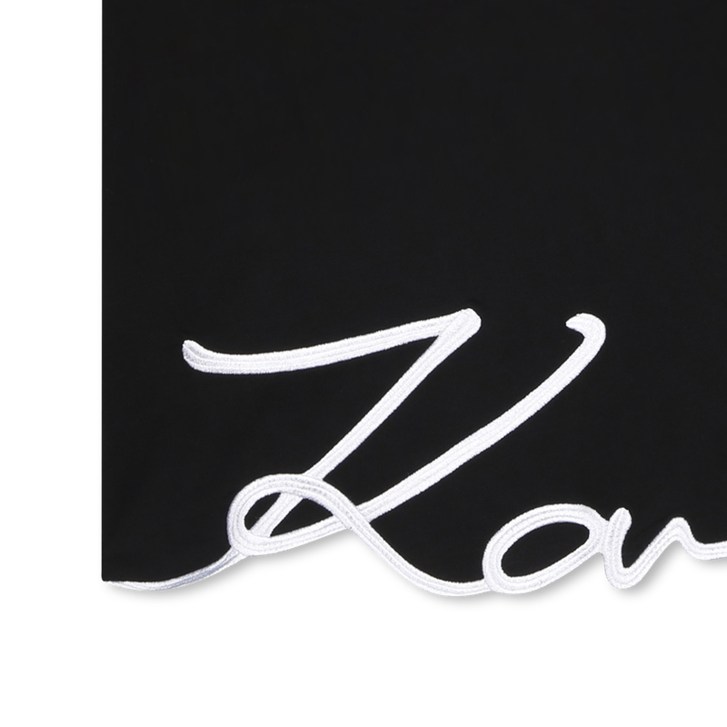 Signature Logo Tee KARL LAGERFELD KIDS 
                    GIRL