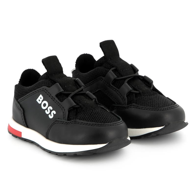Lace-up leather sneakers BOSS 
                    BOY