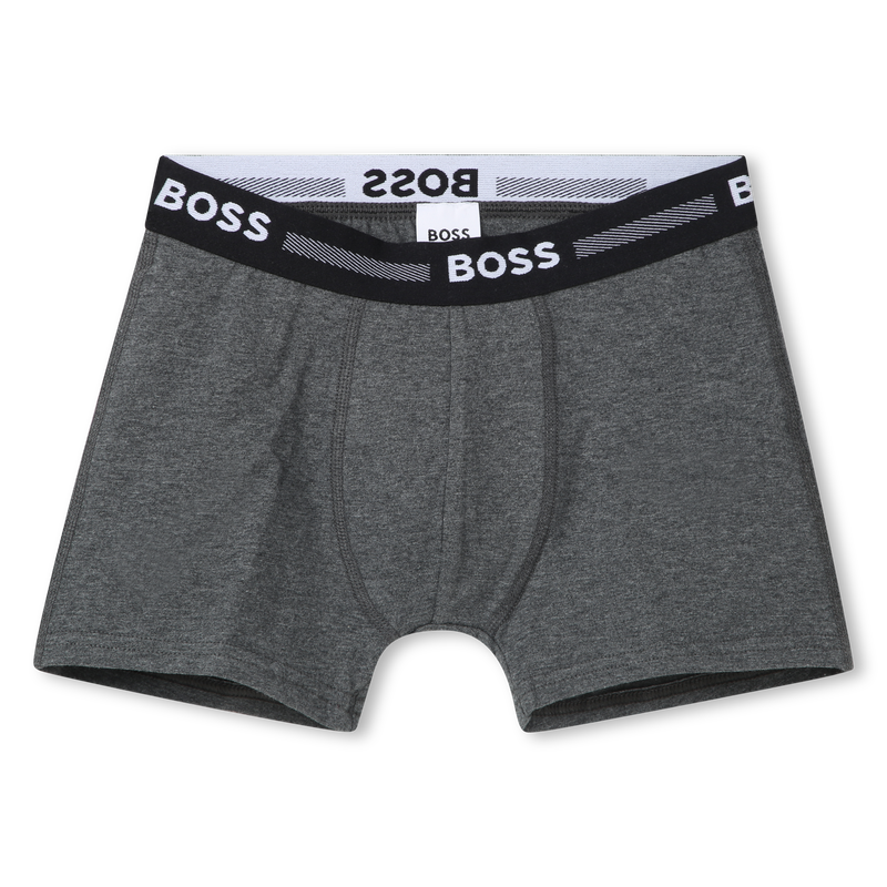 Set of 2 cotton boxer shorts BOSS 
                    BOY