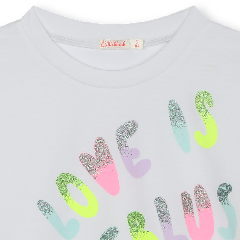Multicolor slogan t-shirt BILLIEBLUSH 
                    GIRL