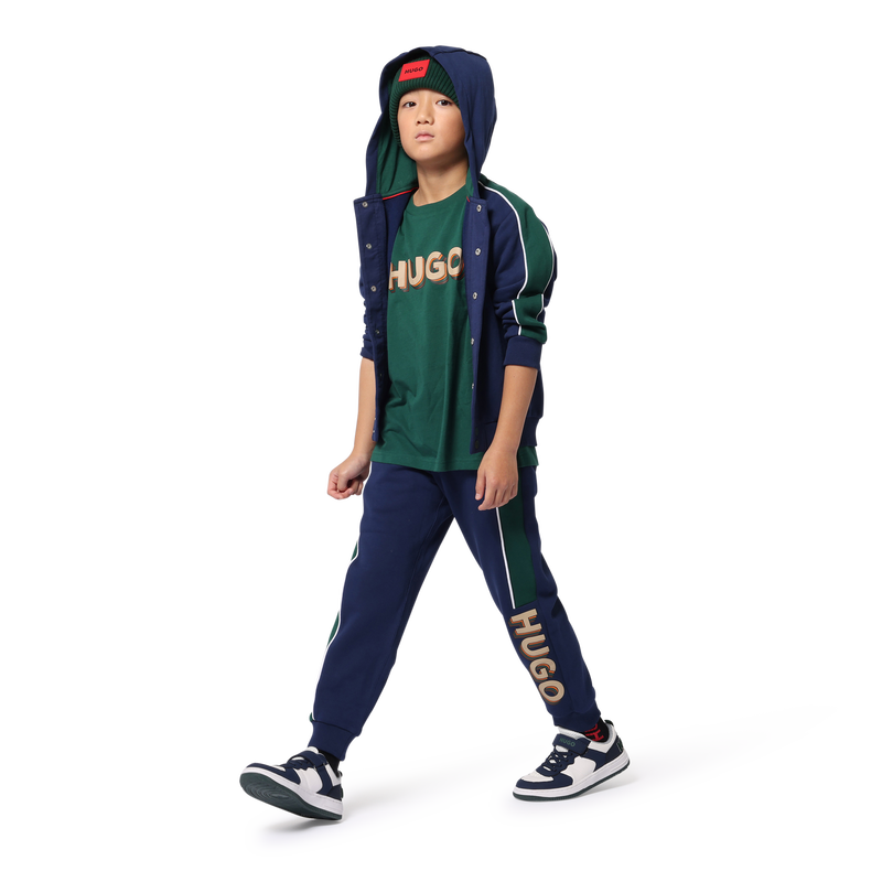 Two-Tone Sweatpants HUGO 
                    BOY