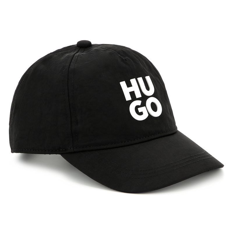 Crinkle-effect cap HUGO 
                    BOY