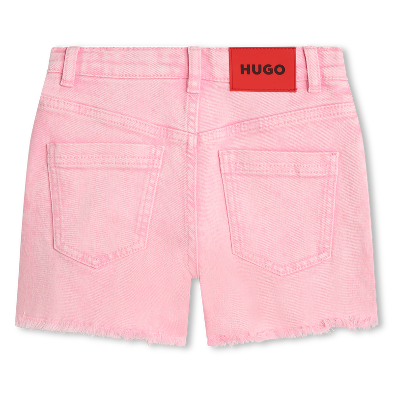 Fancy over-dyed shorts HUGO 
                    GIRL