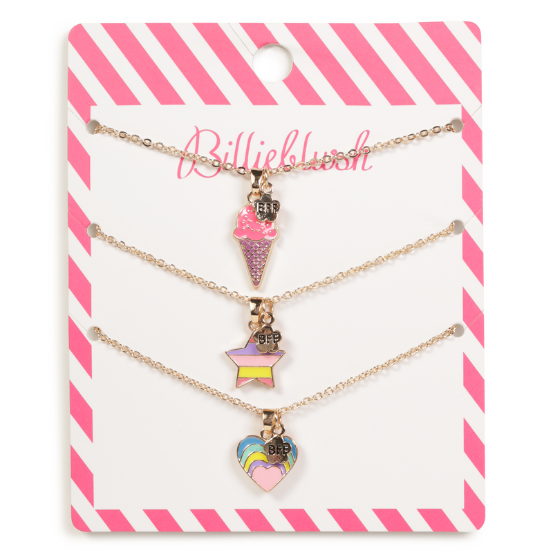 Pack of 3 necklaces BILLIEBLUSH 
                    GIRL