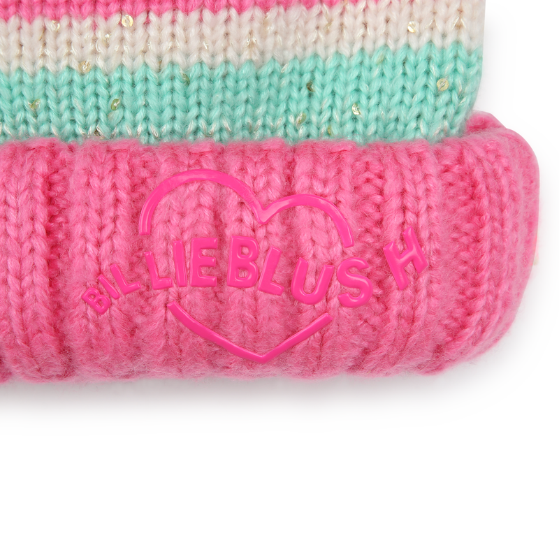 Striped Pom-Pom Hat BILLIEBLUSH 
                    GIRL