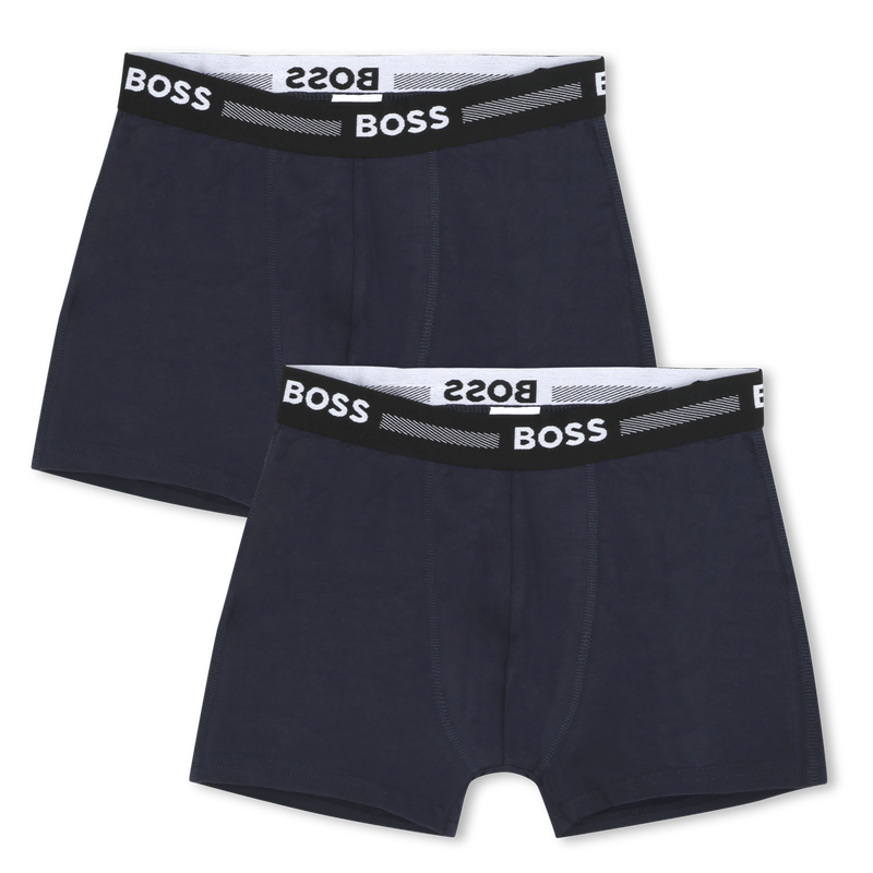 Set of 2 cotton boxer shorts BOSS 
                    BOY