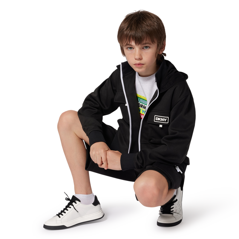 Leather lace-up sneakers DKNY 
                    UNISEX