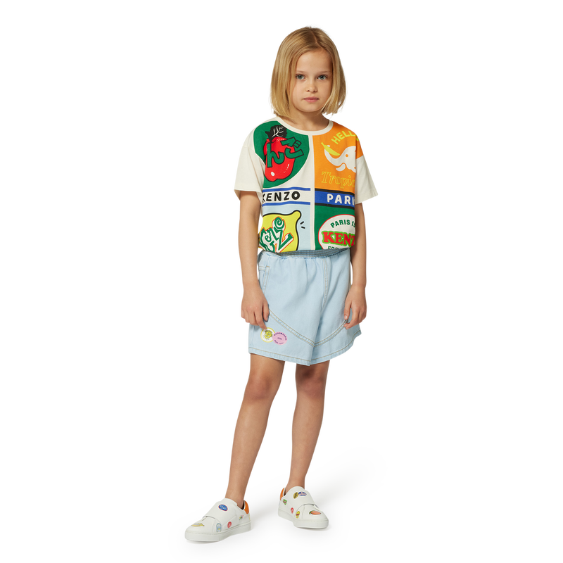 Denim shorts KENZO KIDS 
                    GIRL