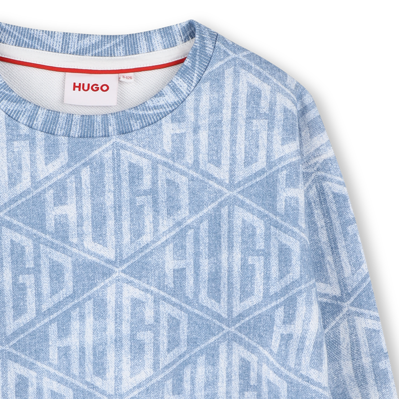 Fleece sweatshirt HUGO 
                    BOY