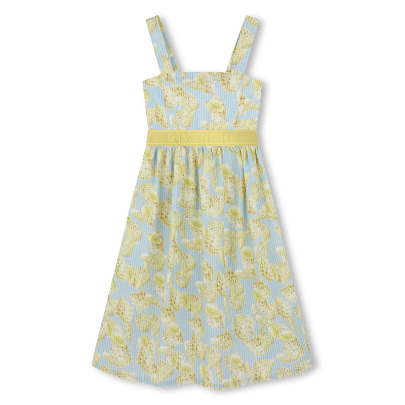 Dress with printed straps GIVENCHY 
                    GIRL