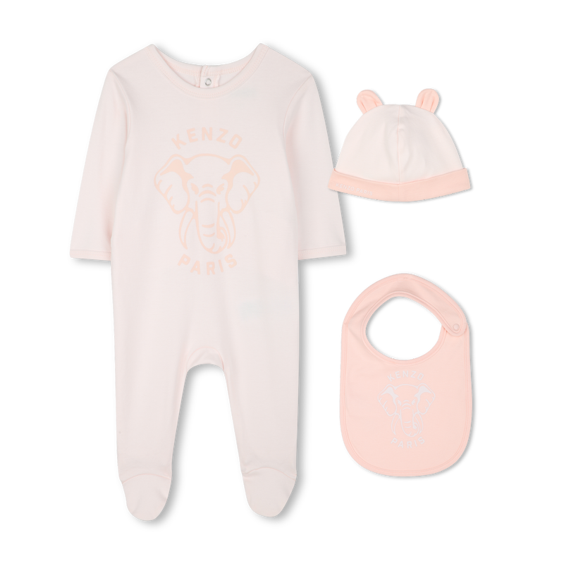 Cotton pajamas, hat and bib KENZO KIDS 
                    UNISEX
