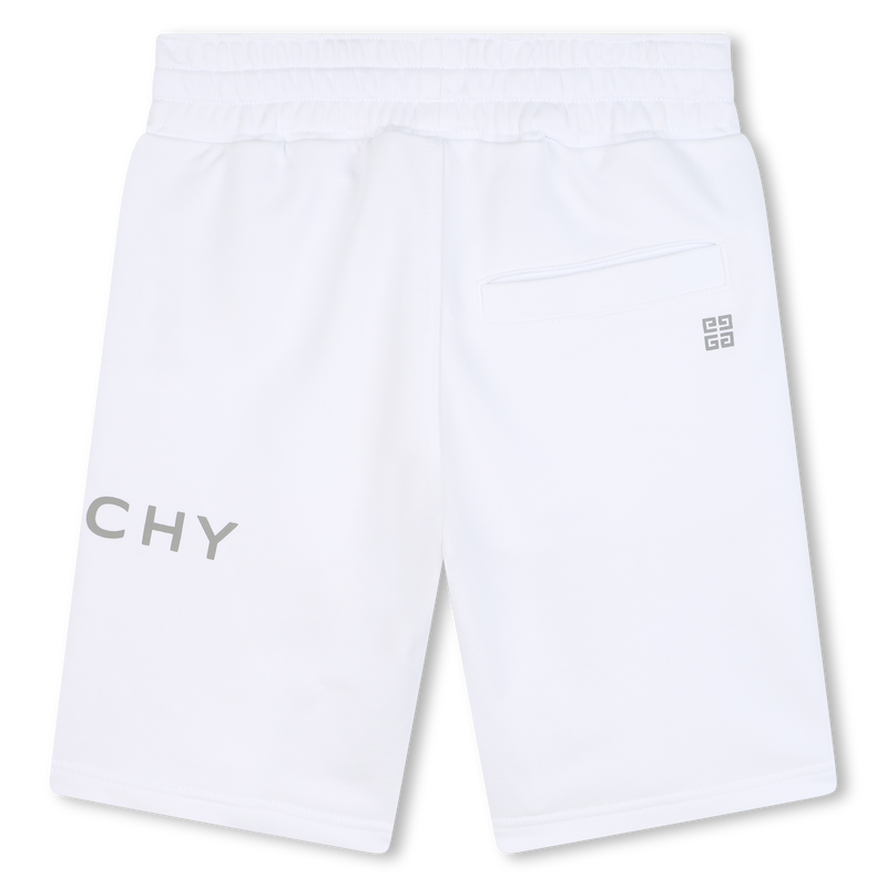 Fleece shorts with print GIVENCHY 
                    BOY