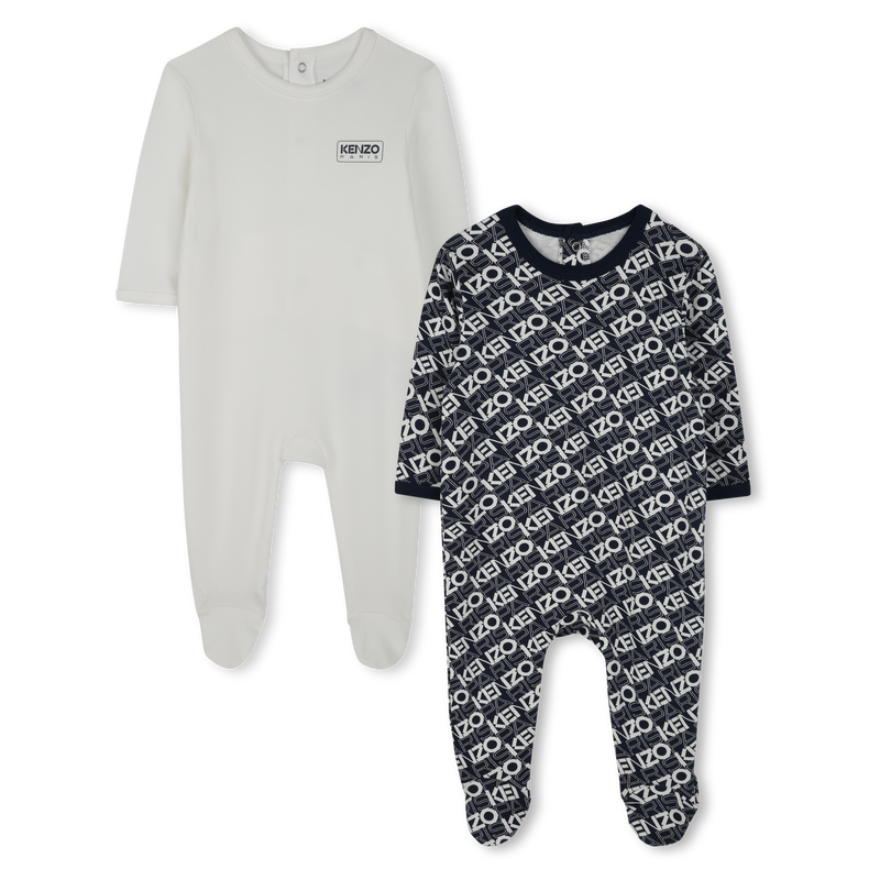 Two-pack of cotton pajamas KENZO KIDS 
                    UNISEX