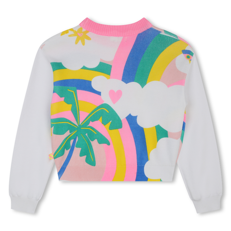 Multicolored cotton sweater BILLIEBLUSH 
                    GIRL