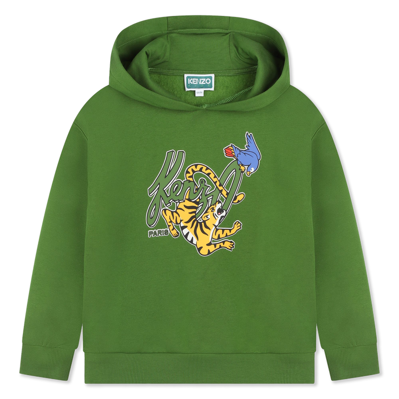 Printed Fleece Sweatshirt KENZO KIDS 
                    BOY