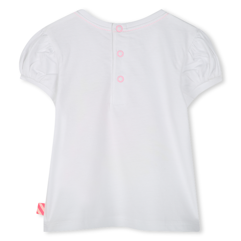 Short-sleeved cotton T-shirt BILLIEBLUSH 
                    GIRL