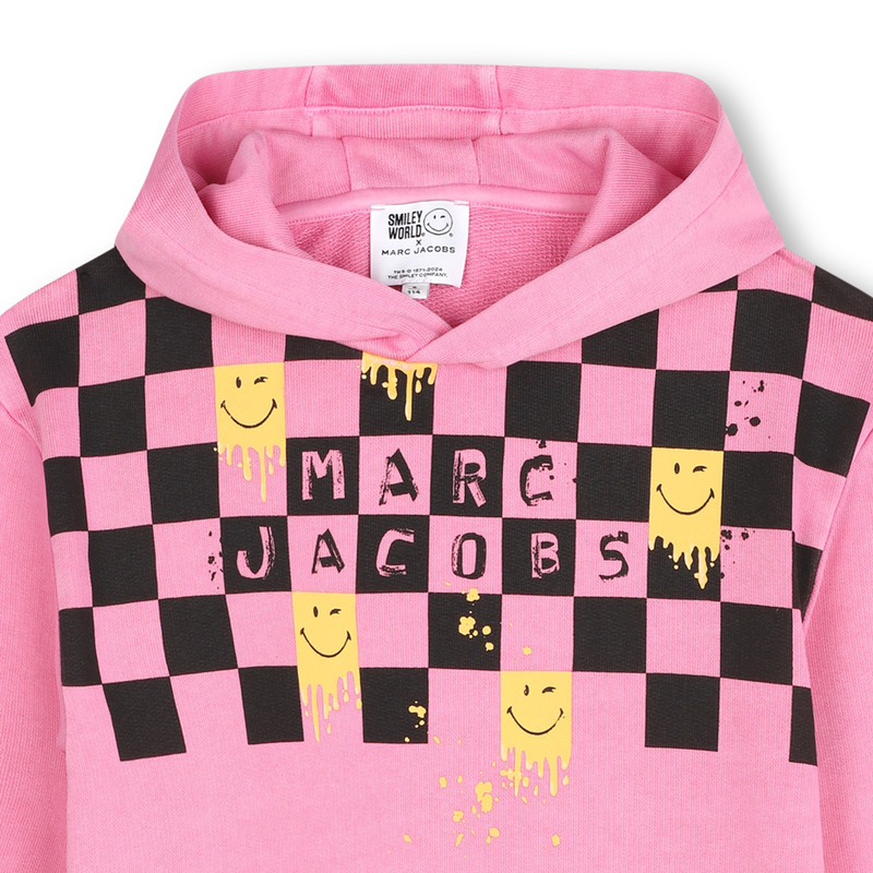 Cotton Fleece Dress THE MARC JACOBS 
                    GIRL